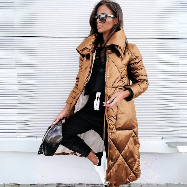 HELENA | QUILTED PARKA COAT