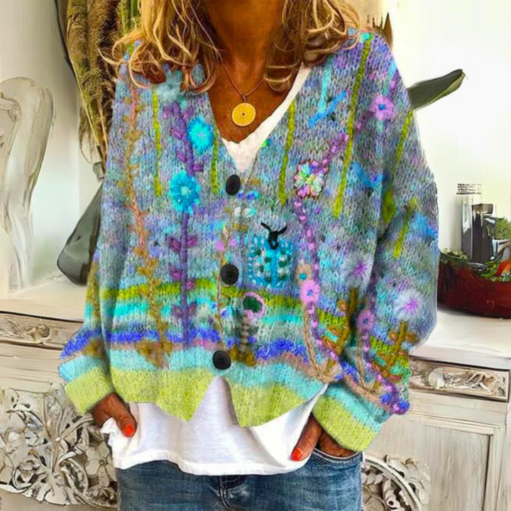JOSIANE | SOFT AND COLORFUL KNITTED JUMPER