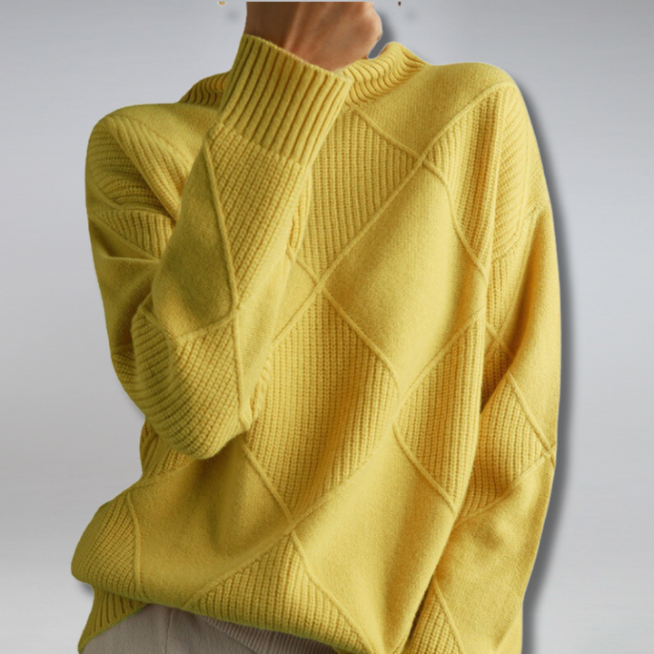 ELLA | CASHMERE TURTLENECK SWEATER