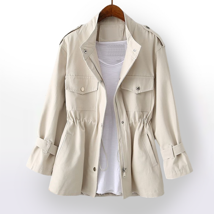 EMILY | MINIMALIST COTTON COAT