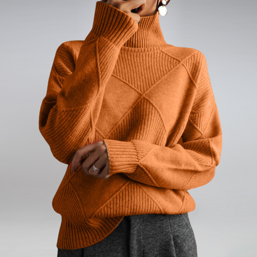 ELLA | CASHMERE TURTLENECK SWEATER