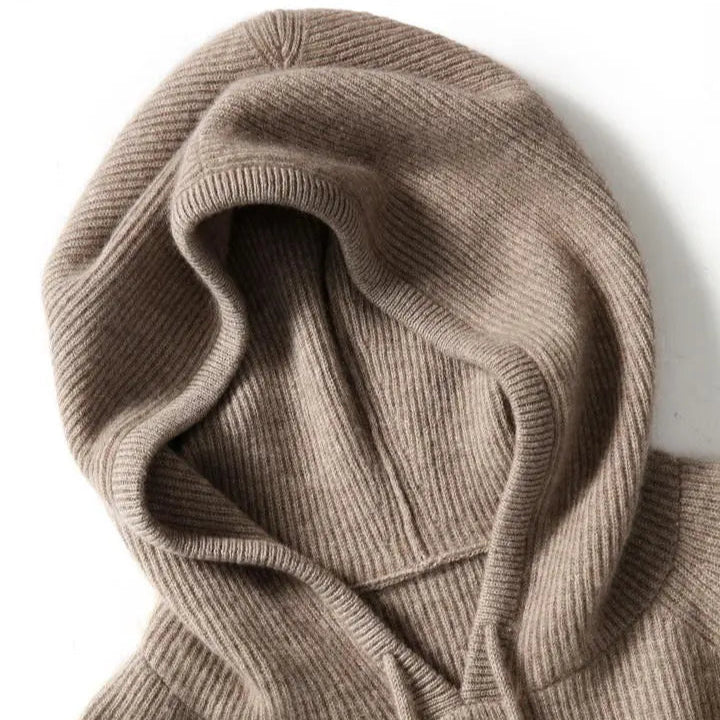 ELARA | CASHMERE HOODIE