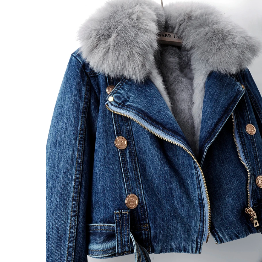 GRACE | EDGY DENIM JACKET