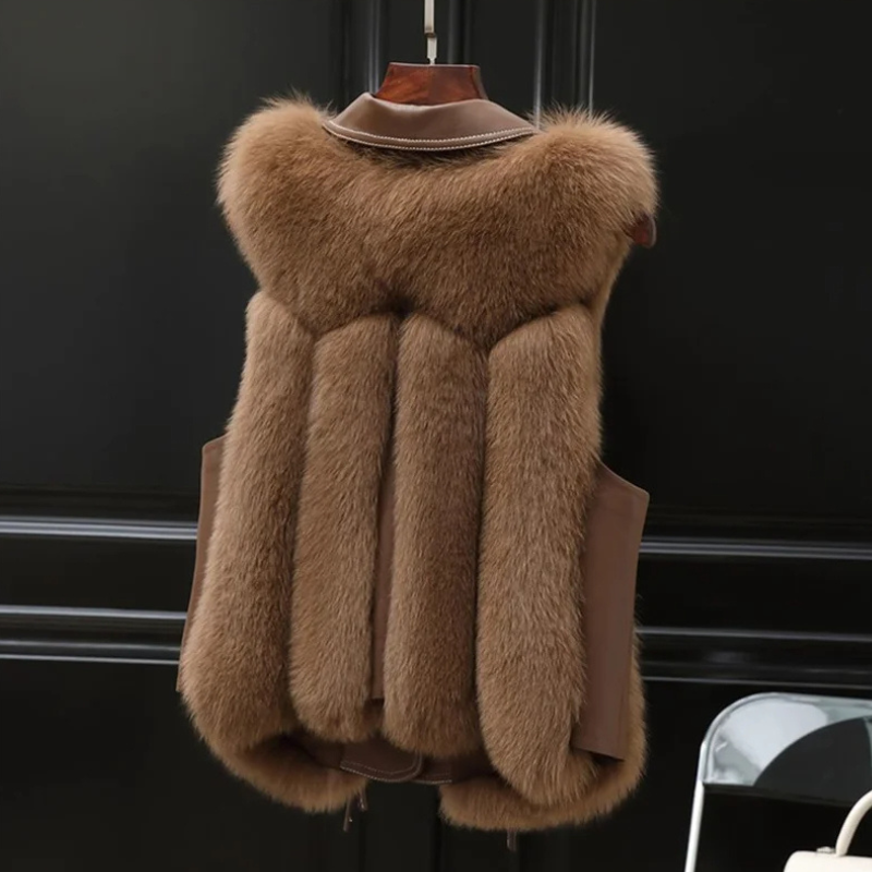 CELINE | EMPRESS FAUX FUR GILET