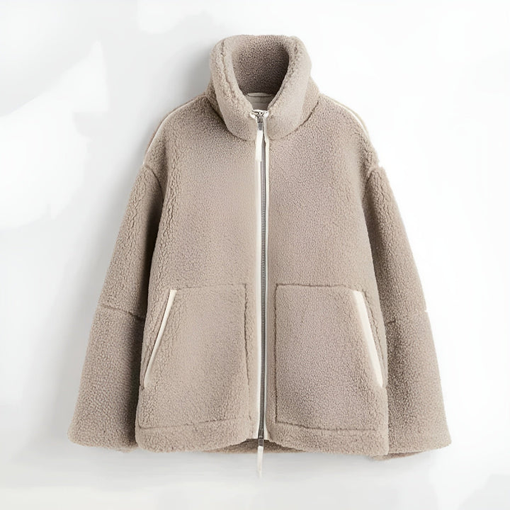 CAMILA | TEDDY FLEECE-JACKET