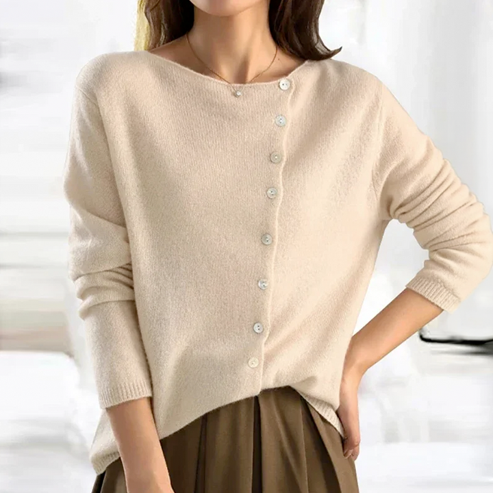 TINA | ELEGANT WOOL CARDIGAN