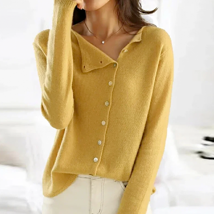 TINA | ELEGANT WOOL CARDIGAN