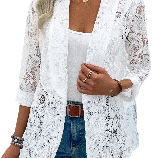 AMANDA | ELEGANT LACE BLAZER