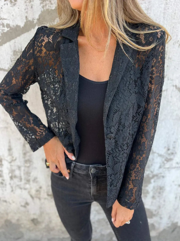 AMANDA | ELEGANT LACE BLAZER