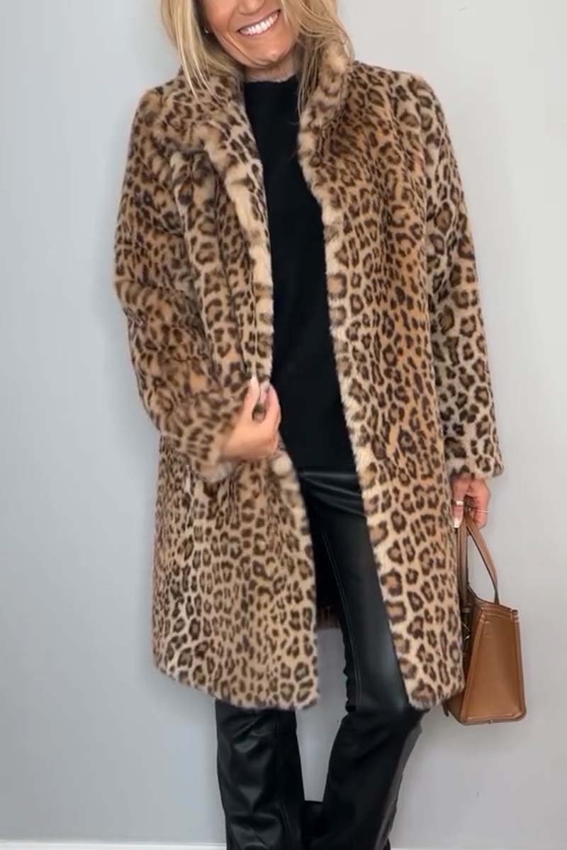 JESSICA | LEOPARD PRINT COAT