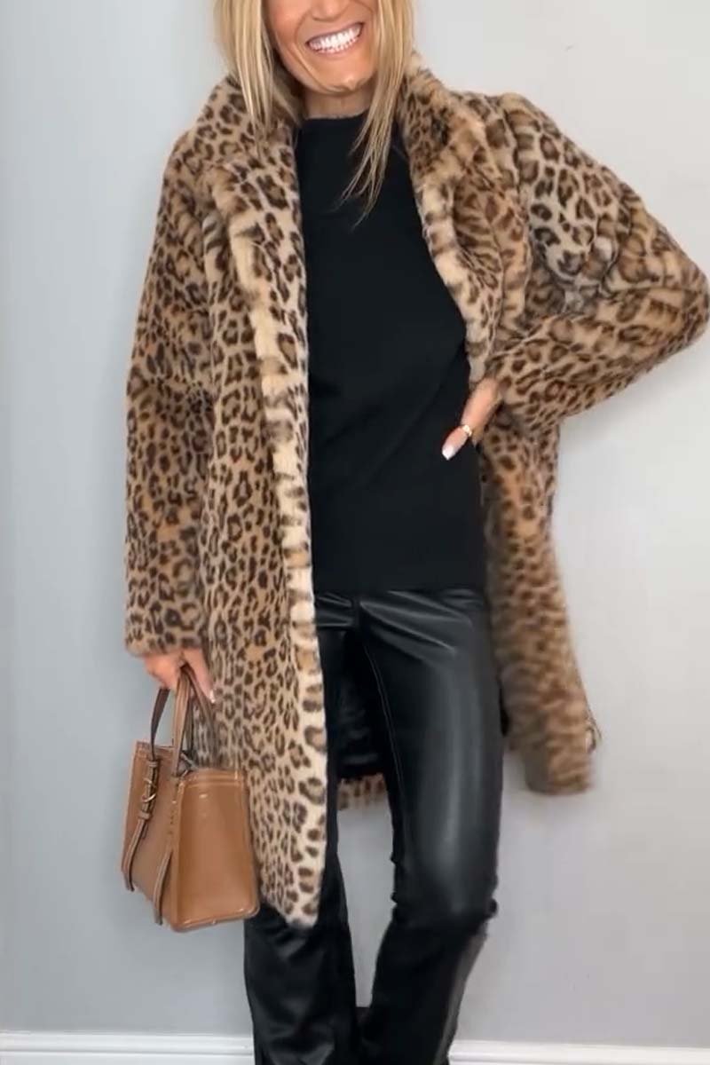 JESSICA | LEOPARD PRINT COAT