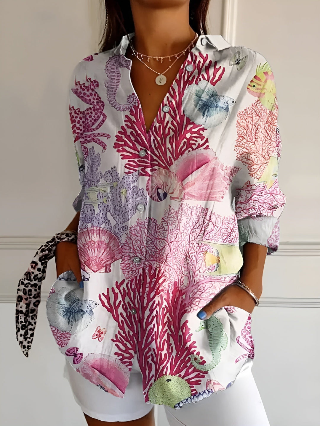 KIARA | WOMEN'S PRINTED BLOUSE